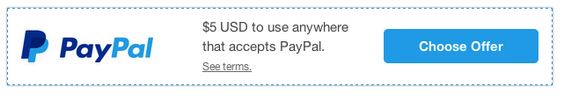 $5 Paypal Credit