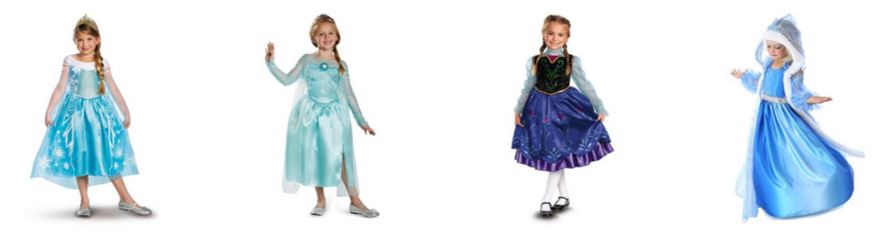 Frozen costumes