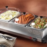 Mini 3-Station Buffet Server With Warming Tray Just $20.50 (Reg. $49.99)