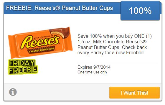 SavingStar Freebie Friday - Reese's PB Cups