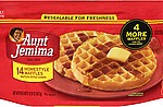 Aunt Jemima Waffles As Low As $0.38