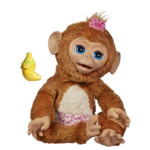 Fur Real Friends Cuddles My Giggly Monkey Pet Plush