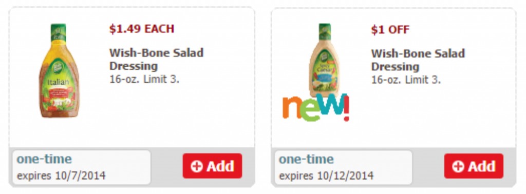 Safeway Wish-Bone Salad Dressing