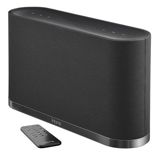 iHome - AirPlay Speaker System for Apple® iPod®, iPhone® and iPad® - Black