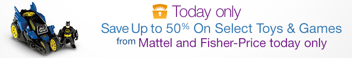 Amazon Mattel & Fisher Price Daily Deal