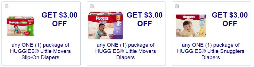 Huggies Diapers Coupons
