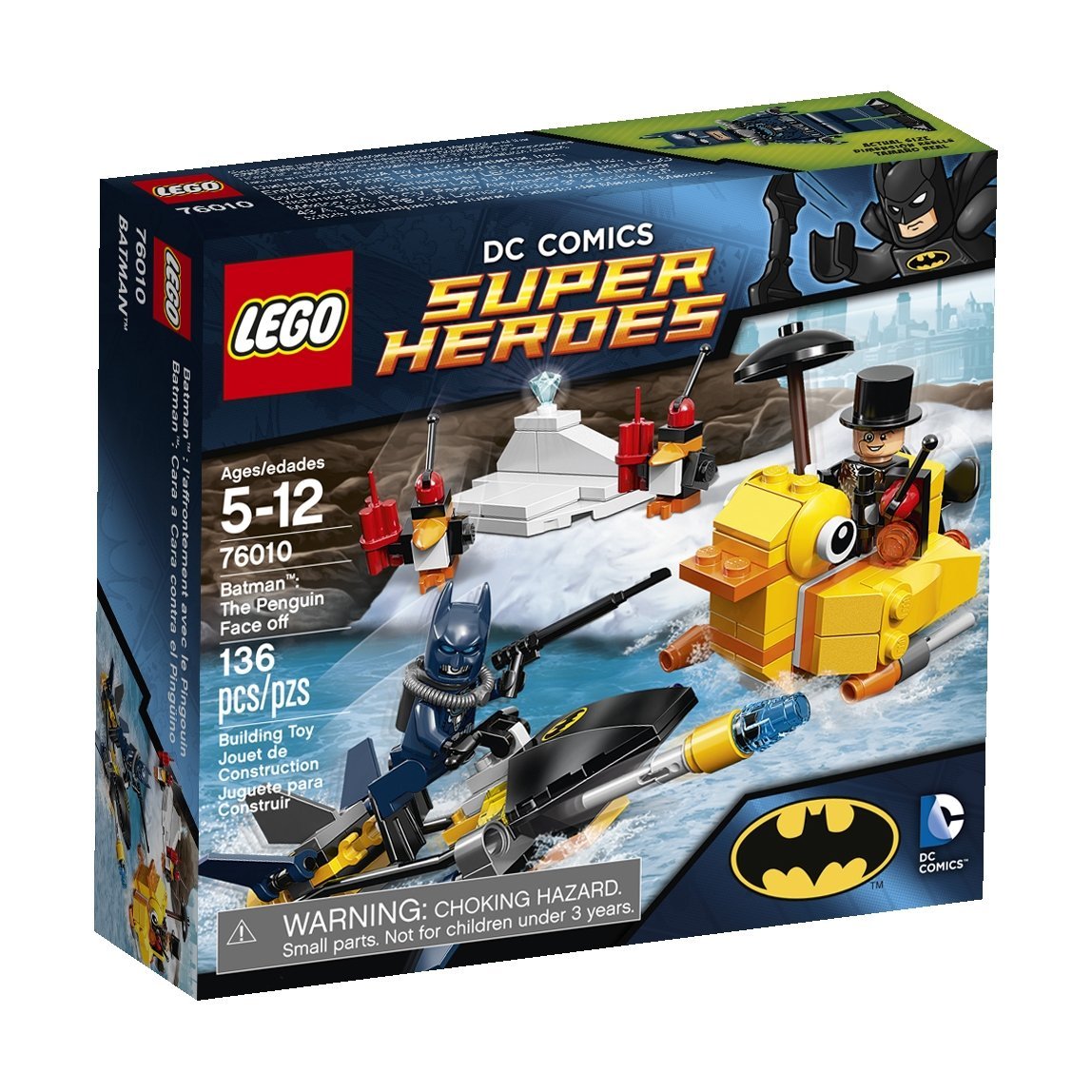 LEGO Superheroes 76010 Batman The Penguin Face Off