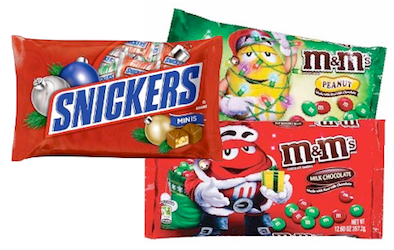 Mars Holiday Candy