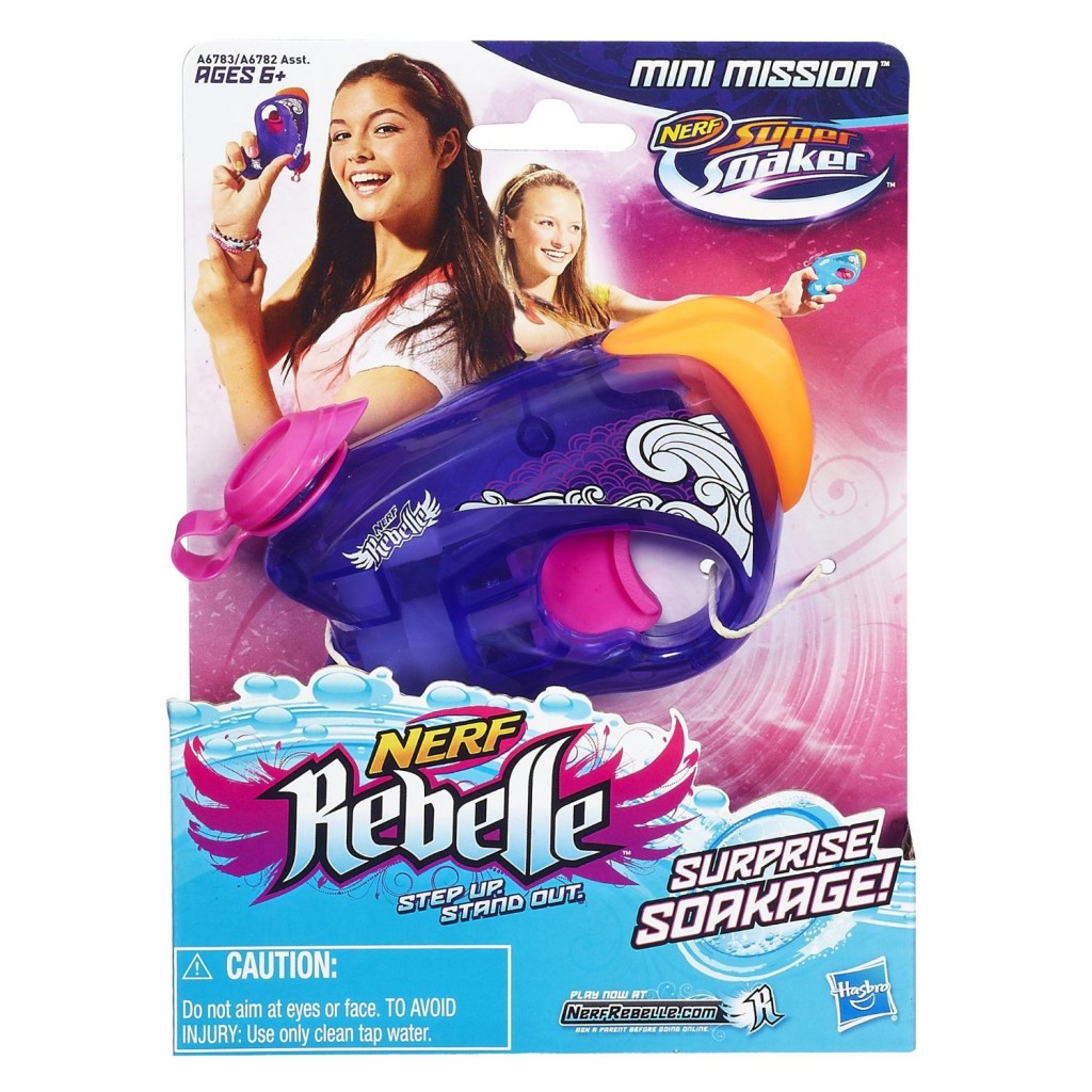 Nerf Rebelle Mini Mission Soaker (Purple)