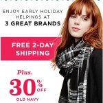 Old Navy – Additional 30% OFF + FREE 2-Day Shipping