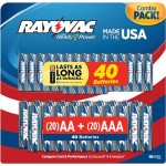Rayovac 40 Count AA & AAA Battery Combo Pack Just $9.97