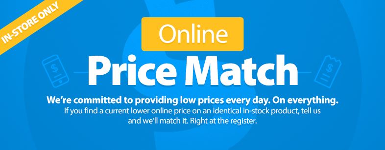 Walmart Online Price Match
