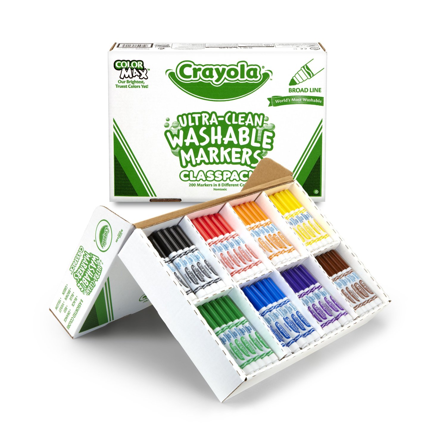 Crayola 200ct Washable Marker Classpack Just 40.33 (Reg. 109)