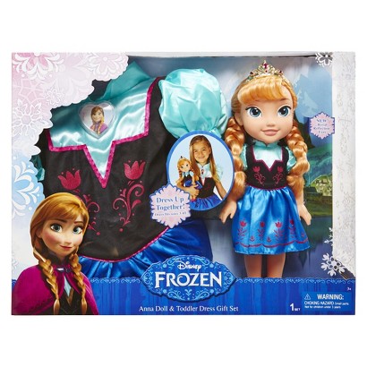 Disney® Frozen Anna Doll and Toddler Dress Combo