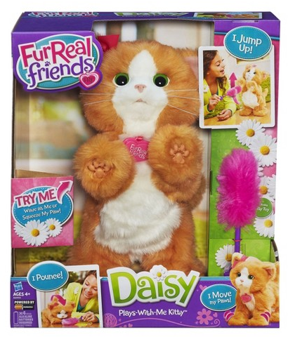 FurReal Friends Daisy Plays-With-Me Kitty Toy