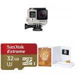 GoPro HERO4 SILVER Camera + 32GB Memory Card + $50 Amazon Gift Card Just $399 (Reg. $464.98)