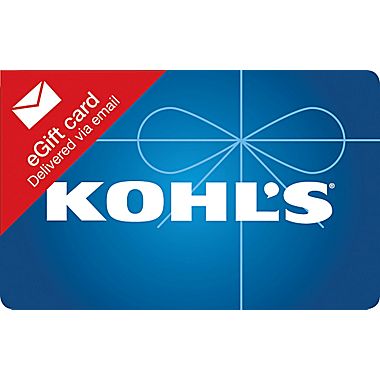 Kohl's Gift Card, $100 (Email Delivery)