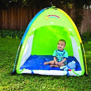 Pacific Play Tents Baby Suite Deluxe Nursery Tent w 1.5” Pad - Green