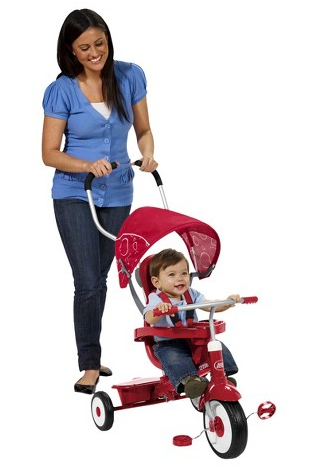 Radio Flyer Kid's 4 in 1 Trike - Red