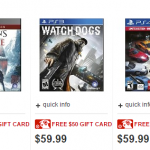 Buy Two Select Video Games Get FREE $50 Target Gift Card