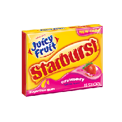 Juicy Fruit Starburst Gum