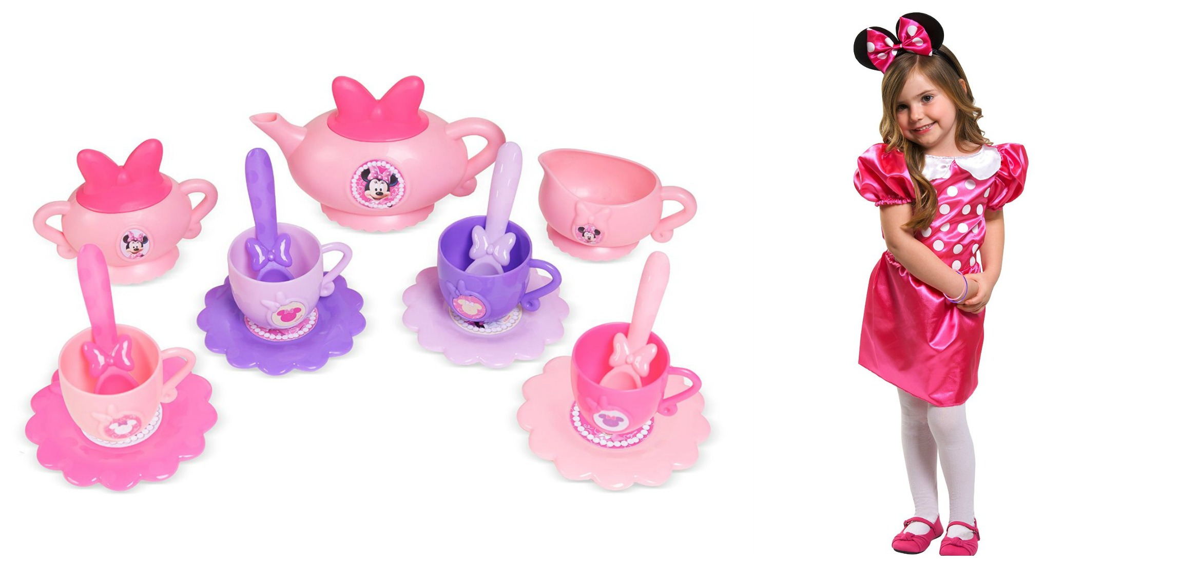Minnie Mouse Tea Set + Dress