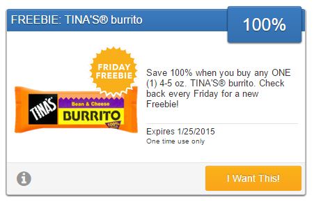 SavingStar - Tinas Burritos