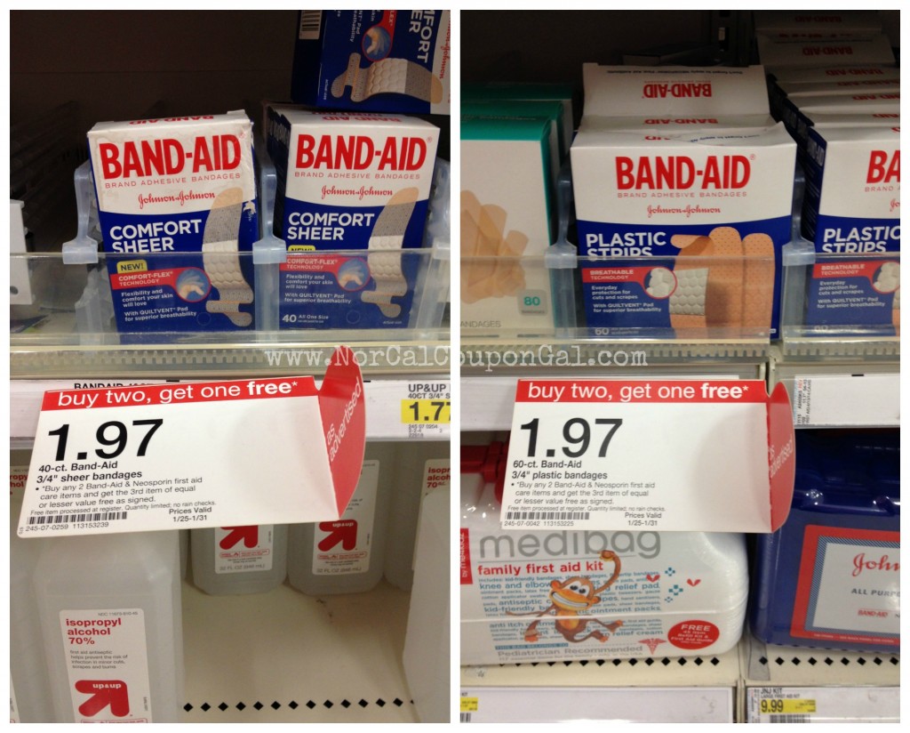 Target Band Aid Deal