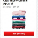 New 20% Off Women’s Clearance Apparel Target Cartwheel Discount