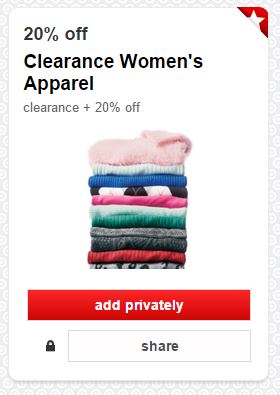 Women's Clearance Apparel Target Cartwheel