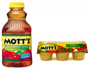 Mott's Apple Products