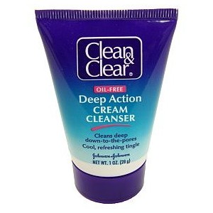 Clean & Clear Deep Action Creme Cleanser