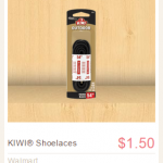 FREE Kiwi Kids Shoelaces After Ibotta Rebate