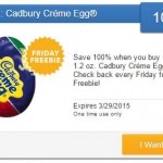 New Saving Star Friday Freebie Offer – 100% Cash Back On Cadbury Creme Egg