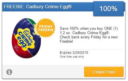 SavingStar - Cadbury Creme Egg