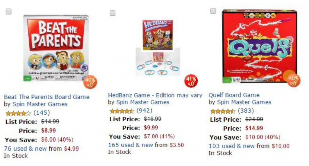 Amazon Hasbro Game Deals