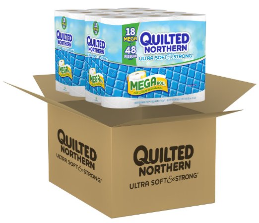 Quilted Northern Ultra Soft and Strong Bath Tissue, 36 Mega Rolls