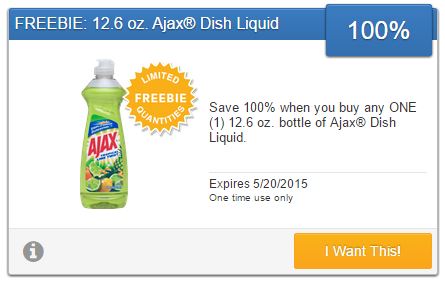 SavingStar - Ajax Dish Liquid