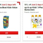 High Value Sunscreen Target Cartwheel Discounts