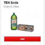 New TEN Soda Target Cartwheel – 50% OFF!