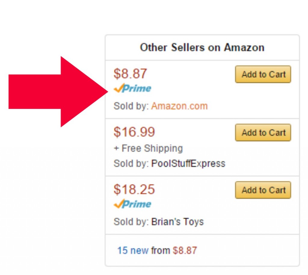 Amazon Other Sellers