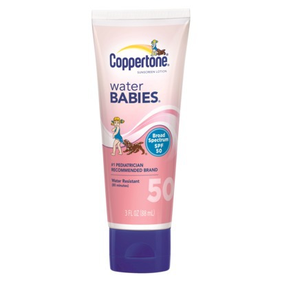 Coppertone Water Babies Sunscreen Lotion 3 oz