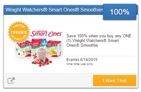 SavingStar Weight Watchers Smoothie