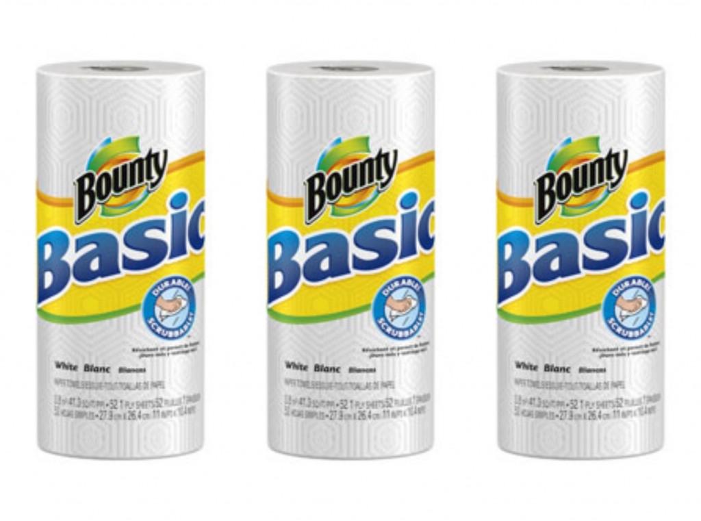 New Bounty Basic Coupon Great Deal On Single Rolls 