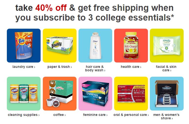 Target College Essentials
