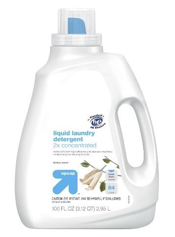 up & up™ Fresh Linen Scent Liquid Laundry Detergent - 100 oz