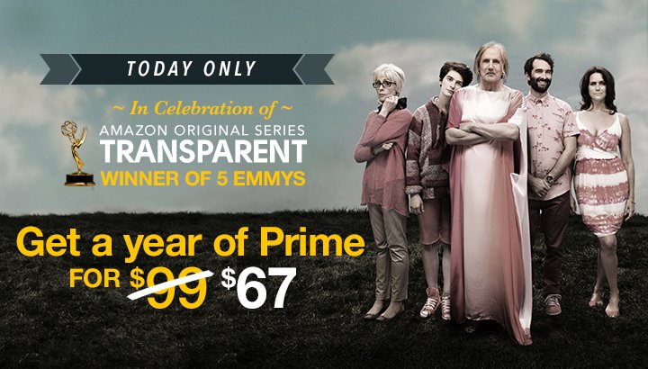 Amazon Prime Promo