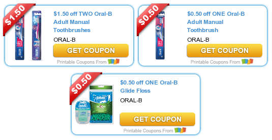 New Oral B Coupons FREE Toothbrushes Floss At Rite Aid