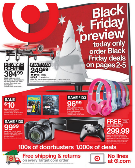 Target Black Friday Ad 2015