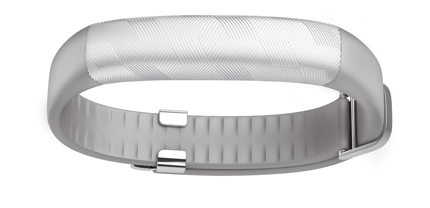 UP2 Activity + Sleep Tracker, Light Grey Hex (Silver), Classic Flat Strap